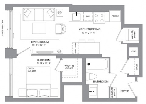 a floor plan of a house with an open floor plan